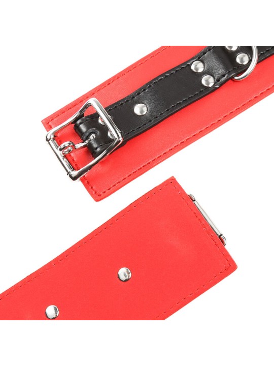 OHMAMA FETISH LOCKING BUCKLING WRIST RESTRAINTS