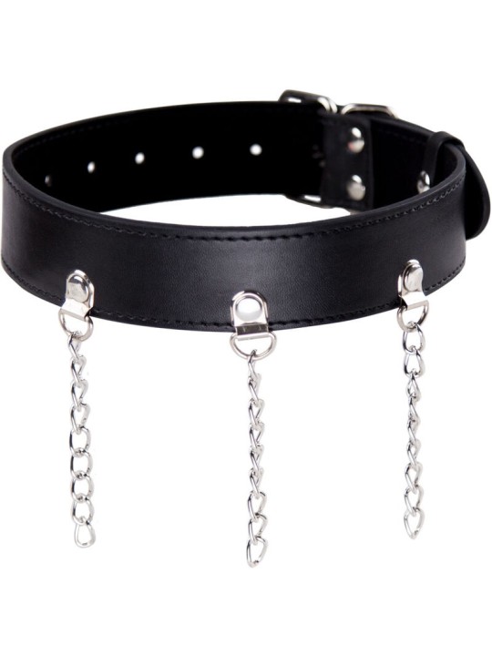 OHMAMA FETISH COLLAR FETISH CON ANILLAS