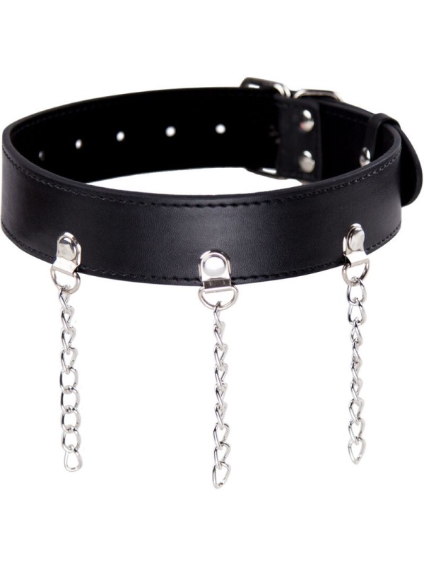 OHMAMA FETISH COLLAR FETISH CON ANILLAS