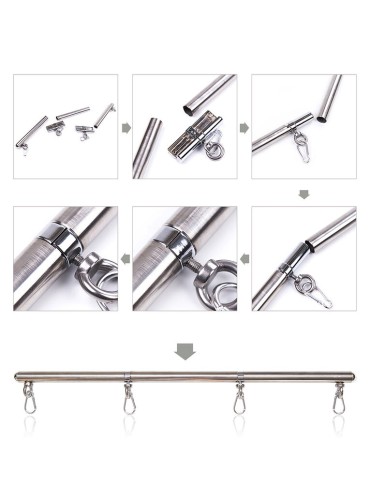 OHMAMA FETISH BARRA RESTRICCION 4 GANCHOS