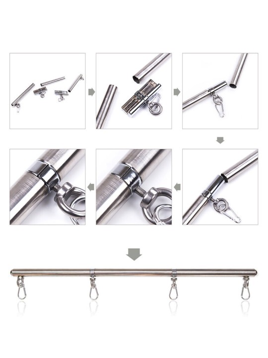 OHMAMA FETISH BARRA RESTRICCION 4 GANCHOS