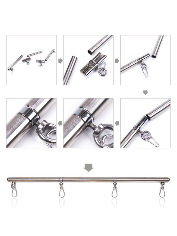 OHMAMA FETISH BARRA RESTRICCION 4 GANCHOS