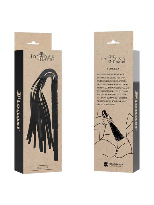 INTENSE FETISH LATIGO DE CUERO VEGANO