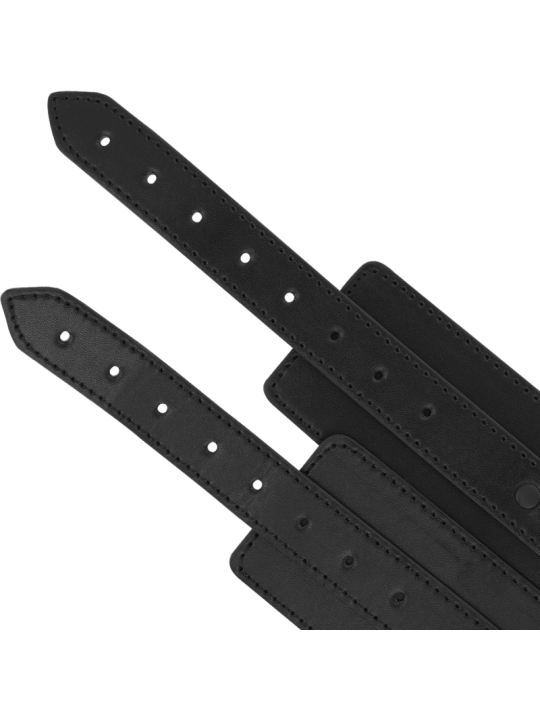 INTENSE FETISH TOBILLERAS DE CUERO VEGANO