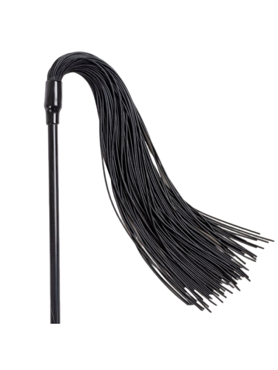 SECRET PLAY PLUMERO LATIGO NEGRO