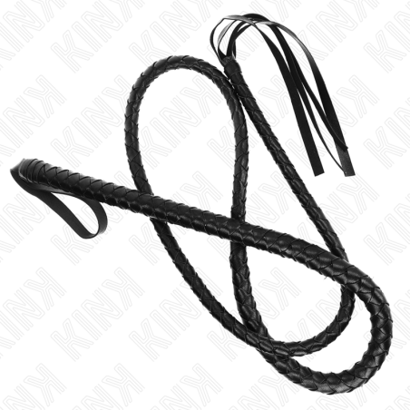 KINK LATIGO DE SERPIENTE LARGO NEGRO 210 CM