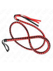 KINK LATIGO DE SERPIENTE LARGO ROJO 210 CM