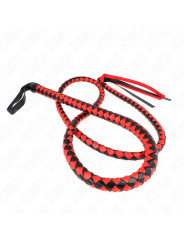 KINK LATIGO DE SERPIENTE LARGO ROJO 210 CM