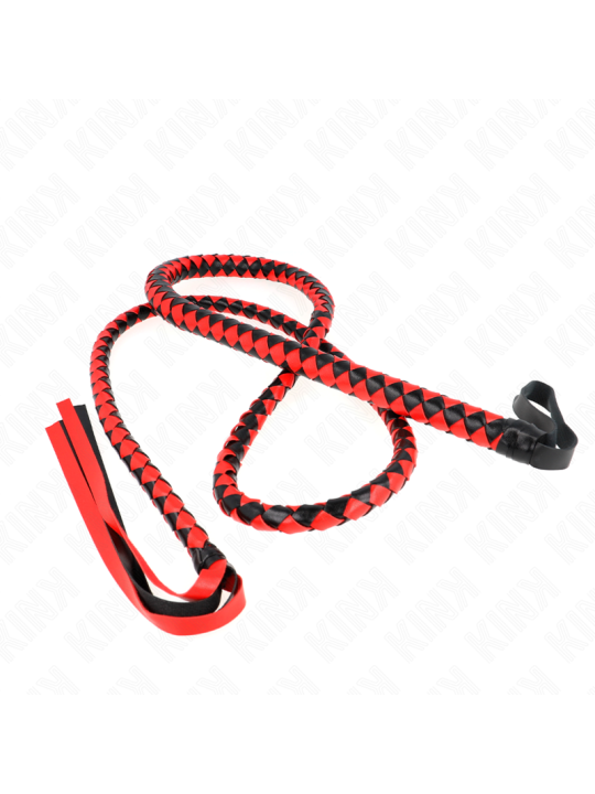 KINK LATIGO DE SERPIENTE LARGO ROJO 210 CM