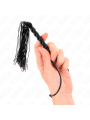 KINK MINI LATIGO DE SILICONA CON AGARRE 6 BOLAS NEGRO 26 CM