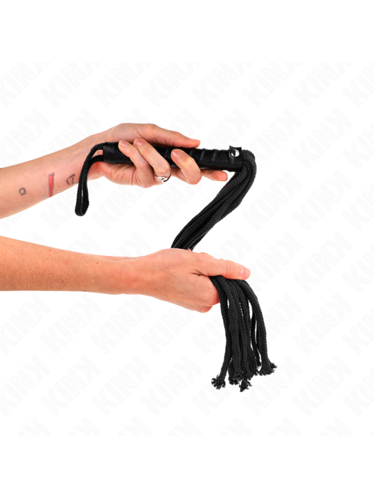 KINK LATIGO DE CUERDA NEGRO 56 CM