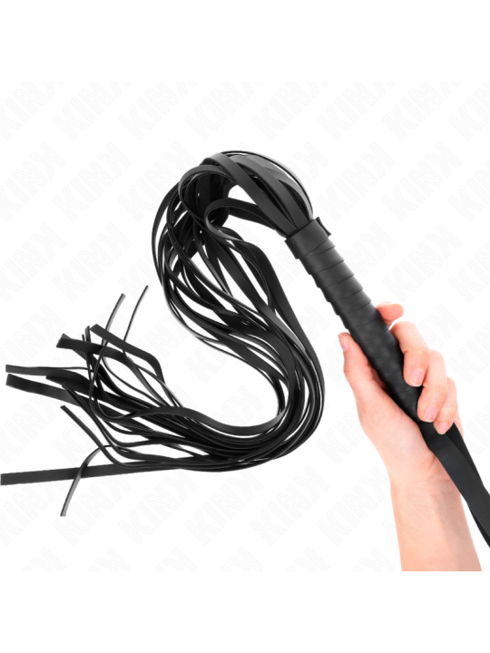 KINK LATIGO DE COLA LARGA Y MANGO CORTO NEGRO 70 CM