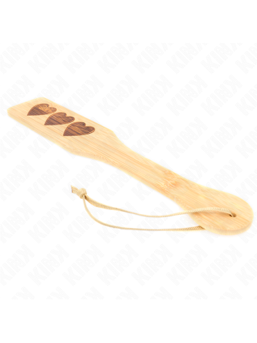 KINK PALA DE BAMBU DISENO CORAZON 32 X 55 CM