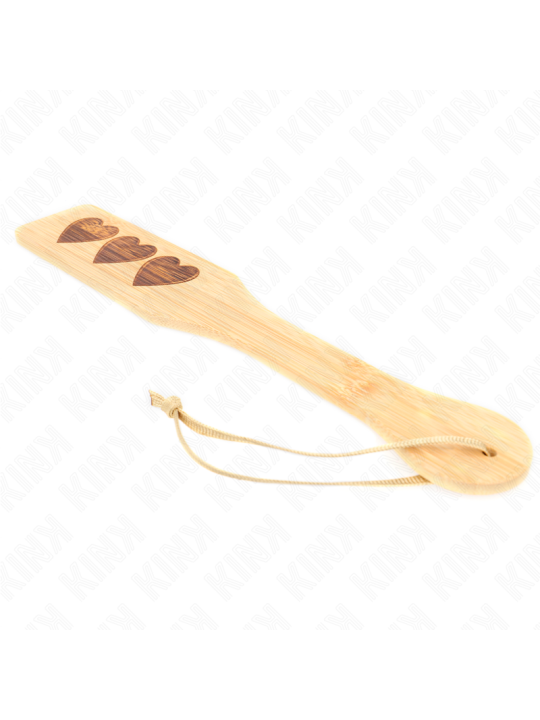 KINK PALA DE BAMBU DISENO CORAZON 32 X 55 CM