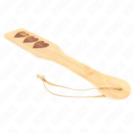 KINK PALA DE BAMBU DISENO CORAZON 32 X 55 CM