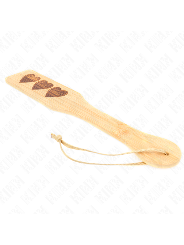 KINK PALA DE BAMBU DISENO CORAZON 32 X 55 CM