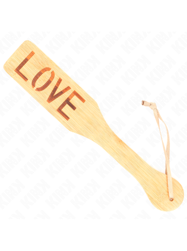KINK PALA DE BAMBU PALABRA LOVE 32 X 55 CM