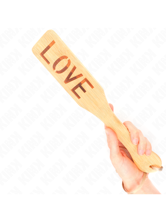 KINK PALA DE BAMBU PALABRA LOVE 32 X 55 CM