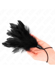 KINK PLUMAS PARA COSQUILLAS CON MANGO DE CUERDA BASE DE PLASTICO 15 CM
