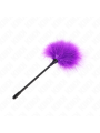 KINK PLUMAS PARA COSQUILLAS MORADO USADO PARA EL KIT BONDAGE 27 CM