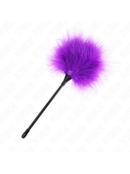 KINK PLUMAS PARA COSQUILLAS MORADO USADO PARA EL KIT BONDAGE 27 CM