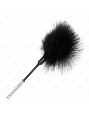 KINK PLUMAS PARA COSQUILLAS CON MANGO DE DIAMANTES DE IMITACION 27 CM