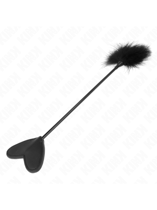 KINK PLUMAS PARA COSQUILLAS CON PALETA DE CORAZON 31 CM