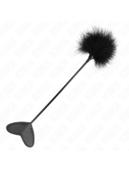 KINK PLUMAS PARA COSQUILLAS CON PALETA DE CORAZON 31 CM