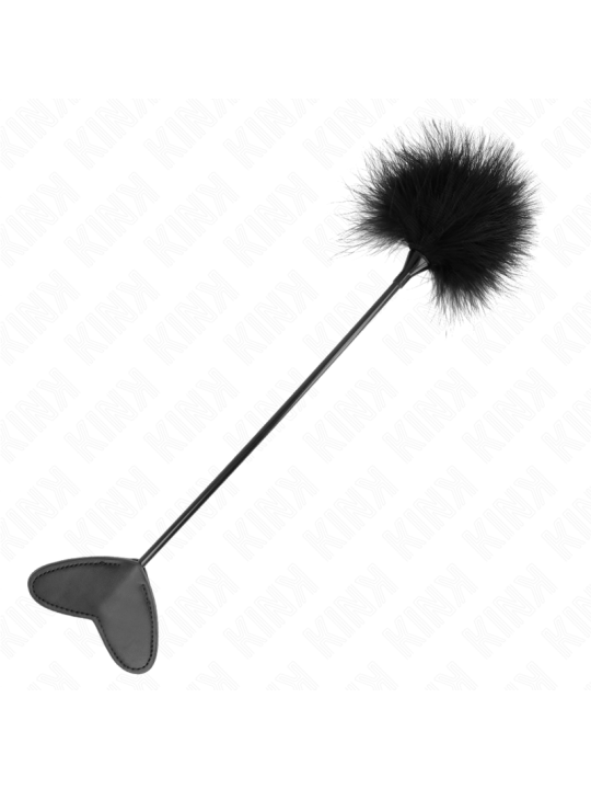 KINK PLUMAS PARA COSQUILLAS CON PALETA DE CORAZON 31 CM