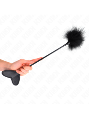 KINK PLUMAS PARA COSQUILLAS CON PALETA DE CORAZON 31 CM