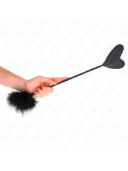 KINK PLUMAS PARA COSQUILLAS CON PALETA DE CORAZON 31 CM