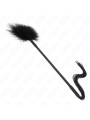 KINK LATIGO DE SILICONA CON PLUMAS PARA COSQUILLAS 47 CM