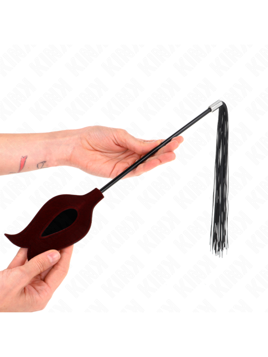 KINK LATIGO DE BORLA DE SILICONA CON FORMA DE ROSA 45 CM