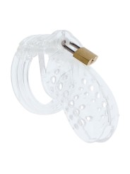 HIDDEN DESIRE EXTREME JAULA DE CASTIDAD ACRILICA AJUSTABLE TRANSPARENTE