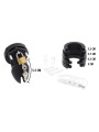 HIDDEN DESIRE EXTREME JAULA DE CASTIDAD SILICONA TALLA S NEGRO