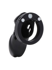 HIDDEN DESIRE EXTREME JAULA DE CASTIDAD SILICONA TALLA L NEGRO
