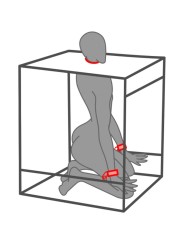 SECRET DOME KINK CLUB CABINA BUKKAKE NEGRO ROJO