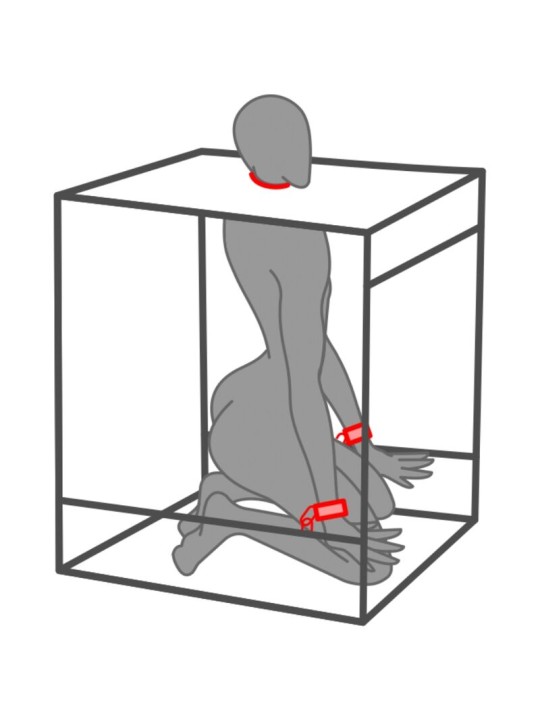 SECRET DOME KINK CLUB CABINA BUKKAKE NEGRO ROJO