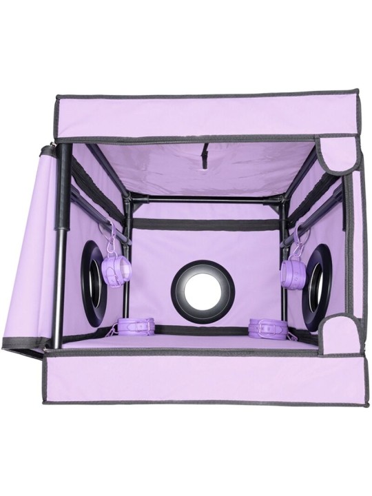 SECRET DOME KINK CLUB LA NICHE CABINA MORADO