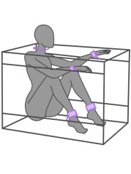 SECRET DOME KINK CLUB LA NICHE CABINA MORADO