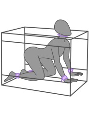 SECRET DOME KINK CLUB LA NICHE CABINA MORADO