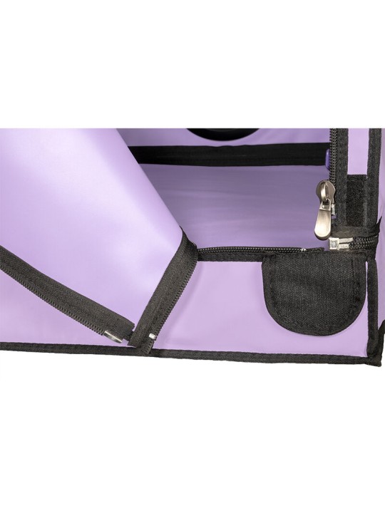 SECRET DOME KINK CLUB LA NICHE CABINA MORADO