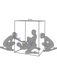 SECRET DOME KINK CLUB CABINA SCANDALE MORADO