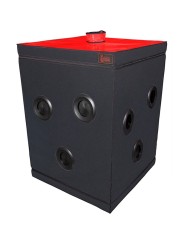 SECRET DOME KINK CLUB CABINA SCANDALE NEGRO ROJO