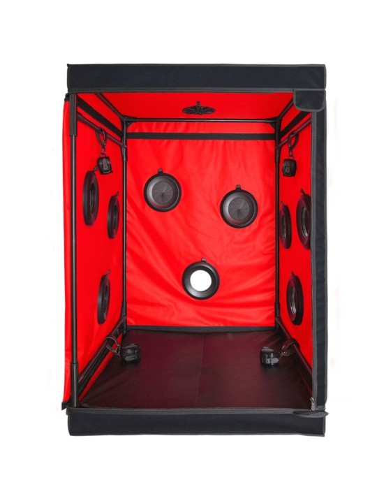 SECRET DOME KINK CLUB CABINA SCANDALE NEGRO ROJO