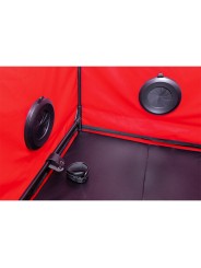 SECRET DOME KINK CLUB CABINA SCANDALE NEGRO ROJO