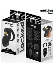 ADDICTED TOYS LOCKED FORBIDDEN VAULT JAULA PARA PENE 10 CM