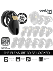 ADDICTED TOYS LOCKED FORBIDDEN VAULT JAULA PARA PENE 10 CM