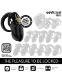 ADDICTED TOYS LOCKED OBSIDIAN HOLD JAULA PARA PENE TALLA M