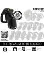 ADDICTED TOYS LOCKED MINDNIGHT CELL JAULA PARA PENE TALLA L
